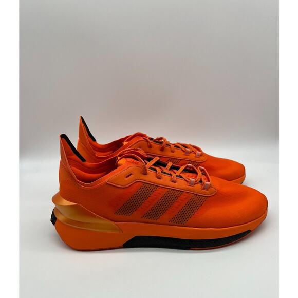 adidas Originals Avryn Casual Running Shoes Orange Black Boost ID9424 Men 9.5 - Picture 1 of 12